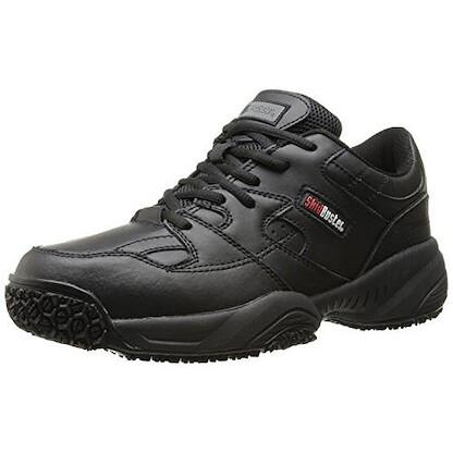 Skidbuster 5050 Men's Leather Comfort Slip Resistant Athletic Shoe