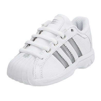 Adidas Infants' Superstar 2G Ultra Shoes White/Silver/Silver - 772106