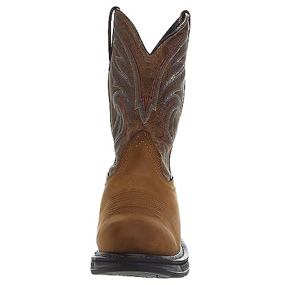 Ariat Men's WorkHog XT Waterproof Work Boot Industrial, Distressed Brown/Bravo Brown, 8.5