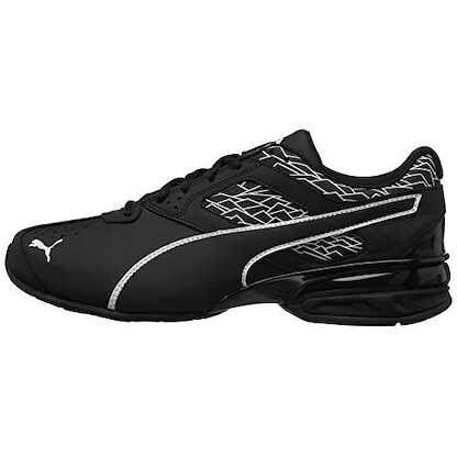 PUMA Men's Tazon 6 Wide Fracture FM Running Shoe Puma Black/Puma Black - 19117503