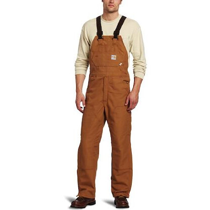 Carhartt Men's Big & Tall Flame Resistant Duck Bib Overall
