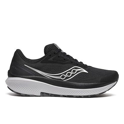 Saucony Men's Echelon 10 Sneaker, Black/Silver,