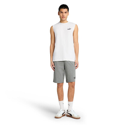 Puma Men's Essentials Sleeveless T-Shirt (Available in Big & Tall), Puma White SS25, Medium