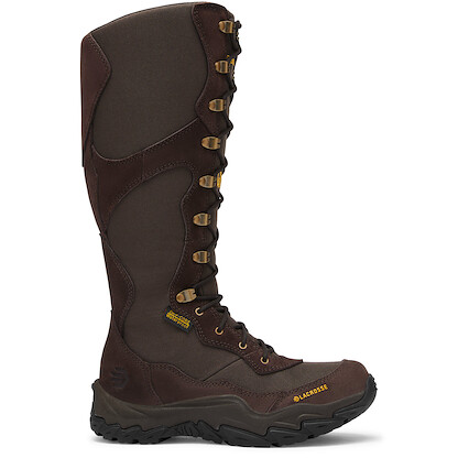LaCrosse Boy's 12" Youth Venom II Waterproof Snake Gaurd Hunting Boot Brown - 501004