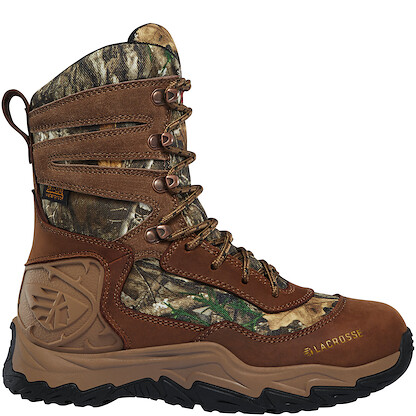 LaCrosse Women's 8" Windrose Waterproof 600G Insulated Hunting Boot Realtree Edge Camo Print - 513364