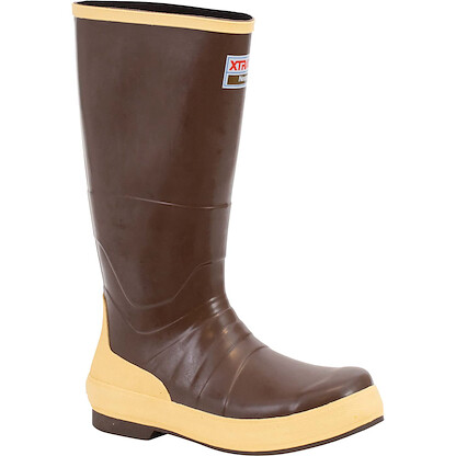 XTRATUF Men's 15" Legacy NXT Soft Toe Waterproof Work Boot Brown/Tan - MNXT900