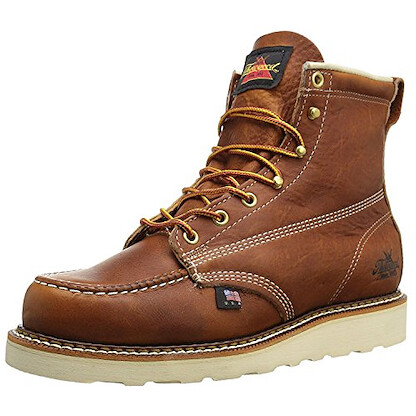 Thorogood Men's American Heritage Midnight Series 6" Moc Toe Boot