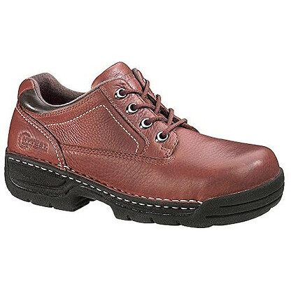 HYTEST Women's Steel Toe EH Opanka Oxford Brown Work Shoe - K17151