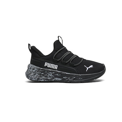 Puma Unisex Kids' Softride One4All Slip-On Shoes Puma Black/Puma White