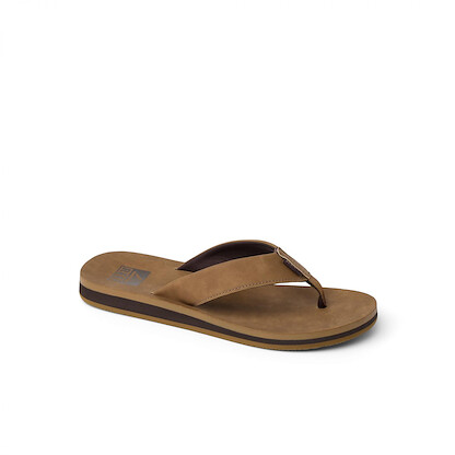 REEF Mens Sandals, Groundswell SL, Tan, 7