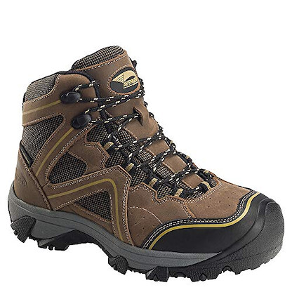 Avenger Women's 6" Crosscut Steel Toe Waterproof Work Boots Brown - A7751
