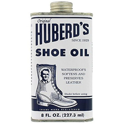 Huberd's Shoe Oil Waterproofer & Leather Conditioner (8 fl oz) - HUBERDS-OIL