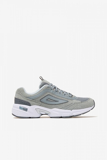 FILA Women's Perano Plus Sneakers Monument/Castlerock/Metallic Silver - 5RM02893-050