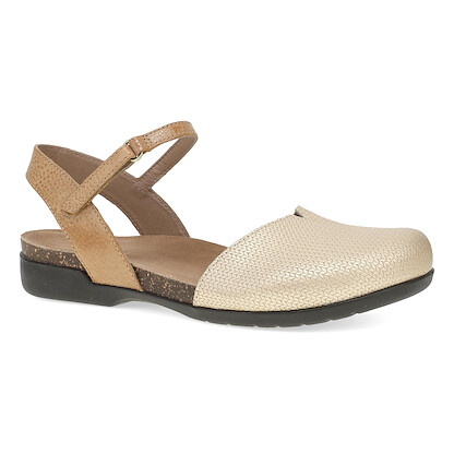 Dansko Women's Rowan Mary Jane Taupe Metallic - 6025205300