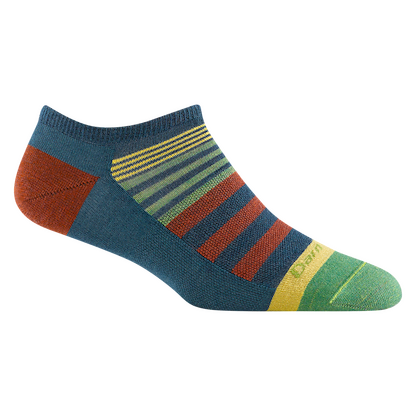 Darn Tough Women's Beachcomber No Show Lightweight Lifestyle Sock Dark Teal - 6073-DARK TEAL