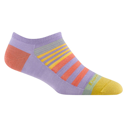 Darn Tough Women's Beachcomber No Show Lightweight Lifestyle Sock Lavender - 6073-LAVENDER