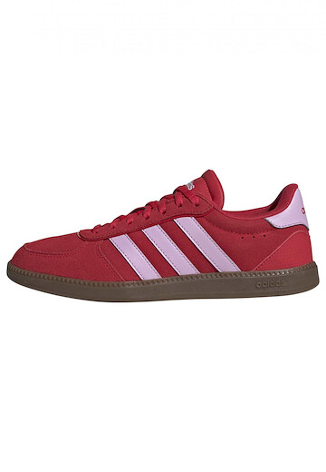 Adidas Women's Breaknet Sleek Sneaker Pure Ruby/Bliss Lilac/Gum - IH1375