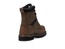 Thorogood Job-Site Series 8" Composite Safety Toe Waterproof Leather Work Boots for Men with Slip-Resistant Outsole, Size 7.5 Wide