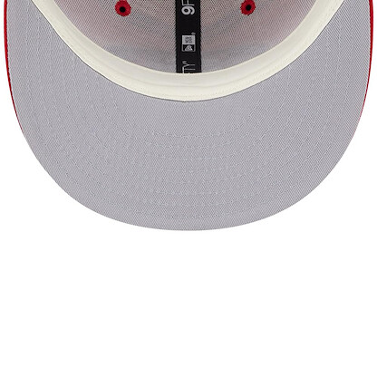 New Era Men's Scarlet San Francisco 49ers 2024 Sideline Statement 9FIFTY Snapback Hat