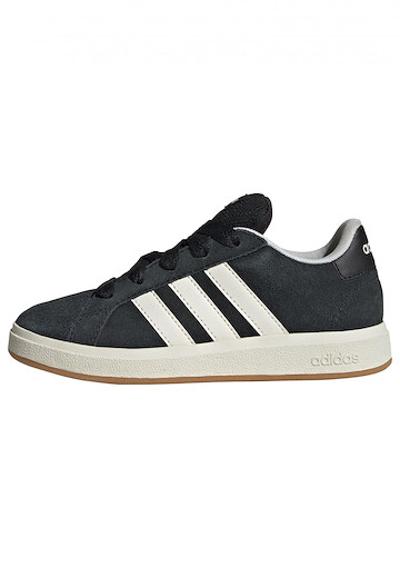 Adidas Unisex Kids Grand Court 00s Sneakers Black/Off White/Gum - JH6178