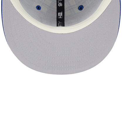 New Era Men's Royal New York Giants 2024 Sideline Statement 9FIFTY Snapback Hat