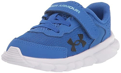 Under Armour Boys' Infant Assert 9 Alternate Closure, (401) Versa Blue/Carolina Blue/Black, 8K