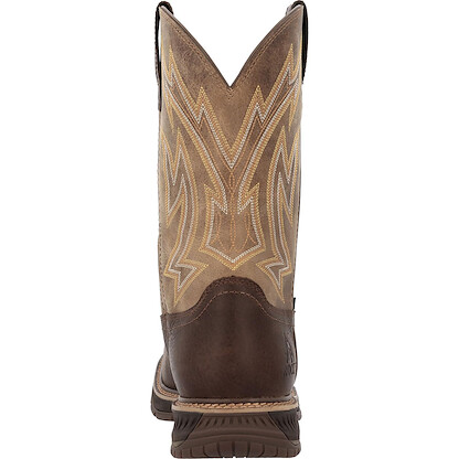 Rocky Men's Ride LTE Waterproof Western Boots Brown - RKW0476