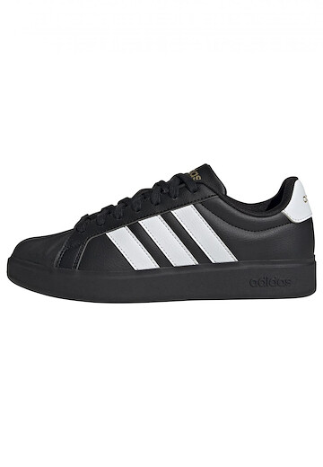 Adidas Women's Streetalk Sneaker Core Black/Core White/Gold Metallic - JR4700