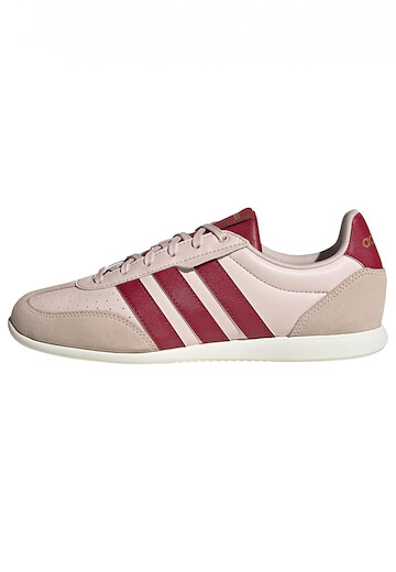 Adidas Women's Barreda Lo Sneaker Sandy Pink/Team Victory Red/Off White - KI9262
