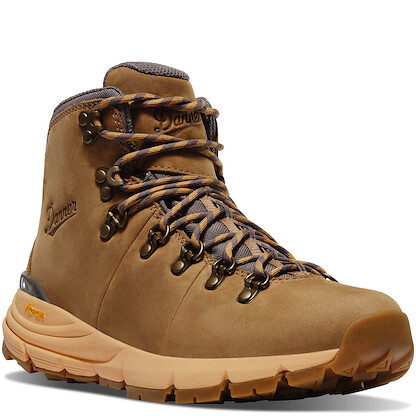 Danner Women's Mountain 600 Leaf GTX Waterproof Hiking Boot Malt Brown/Gull Gray - 62715