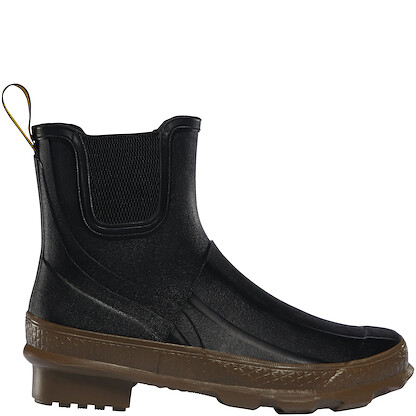 LaCrosse Women's 5" Grange Chelsea Waterproof Boot Black/Tan - 631042