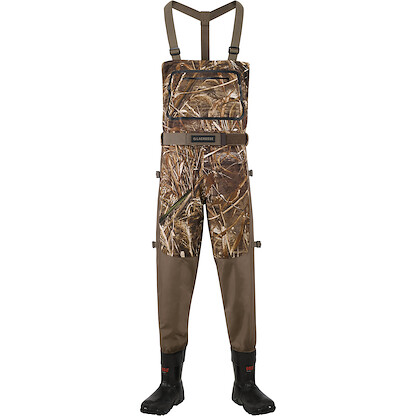 LaCrosse Men's Alpha Swampfox Drop Top Waterproof 600g Insulated Hunting Wader Realtree Max -5 Camo Print - 700082