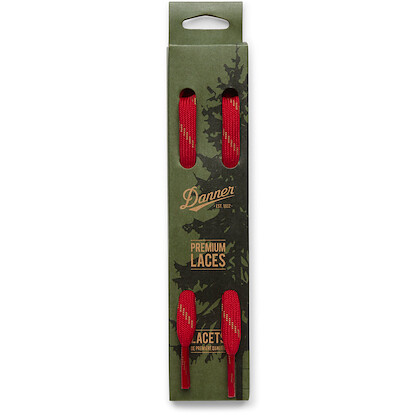 Danner Unisex Mountain 600  Speckled Replacement Laces Red  1 Pair - 70077