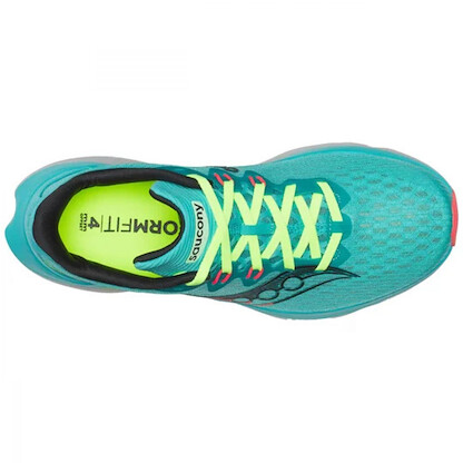 Saucony Women's Kinvara 16 Sneaker, Teal/Mutant, 9.5