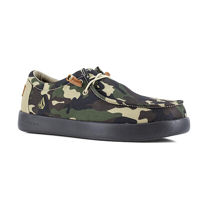 Volcom Men's Chill Composite Toe Slip Resistant Work Shoe, Camo