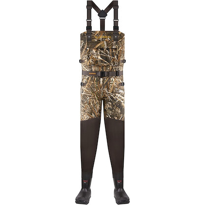 LaCrosse Women's Hail Call Waterproof 1200g Insulated Breathable Hunting Waders Realtree Max-5 Camo Print - 700090