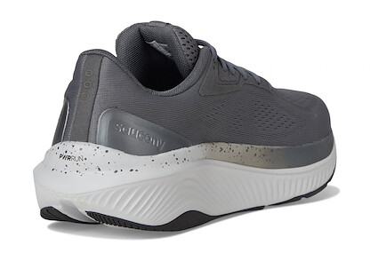 Saucony Men's Echelon 10 Sneaker, Carbon/Black, 7