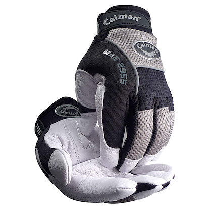 Caiman MAG Multi-Activity Gloves Black/White (1 pair) - 2955C