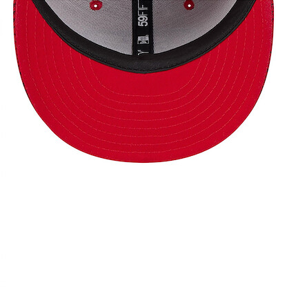 New Era Men's Scarlet San Francisco 49ers 2024 Sideline 59FIFTY Fitted Hat