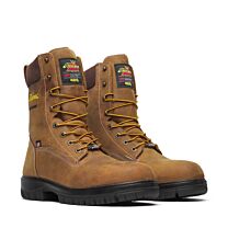 Thorogood Men's 8" Genesis Series Nano Composite Toe Waterproof Insulated Work Boot Chestnut - 804-4259