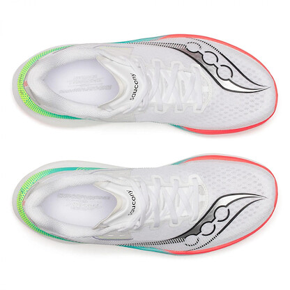 Saucony, Men's, Endorphin Azura, White/Multi, 10, Medium