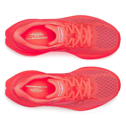 Saucony Women's Endorphin Speed 5 Running Shoe, Vizired, 5