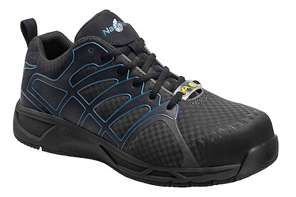 Nautilus Safety Footwear Men's Advanced Carbon Toe ESD Athletic Work Shoe Grey - N2436