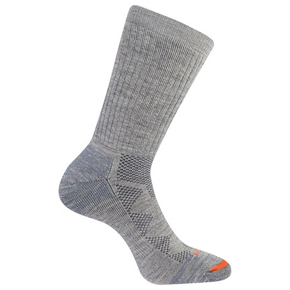 Merrell Unisex Premium Work Crew Socks Gray Heather (1 pair) - MEA33663C1B4001-GRAYH