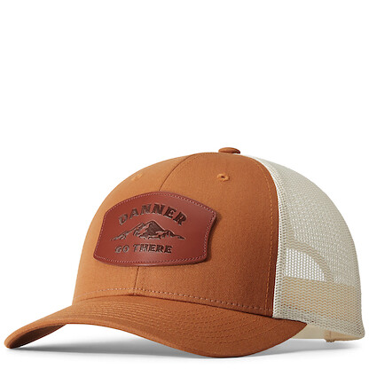 Danner Unisex GO THERE Trucker Cap Caramel - 90718