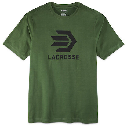 LaCrosse Unisex Forever Forward Tee Green - 918589
