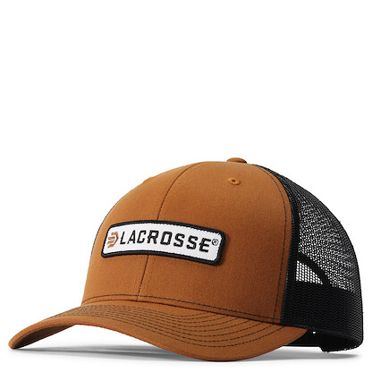 LaCrosse Men's Embroidered Trucker Cap Caramel - 918594