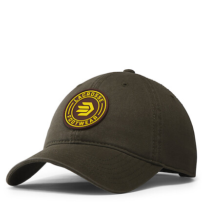 LaCrosse Rubber Patch Trucker Hat Army Green - 918628