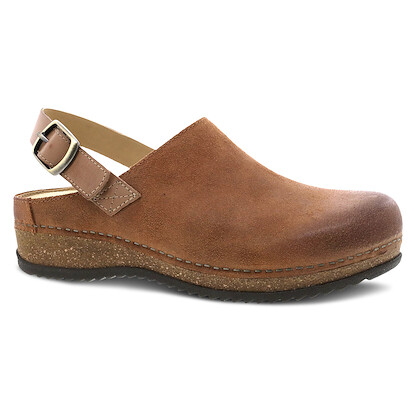 Dansko Women's Merrin Tan Burnished Suede - 9605375300