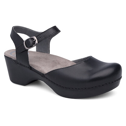 Dansko Women's Sam Black Soft Full Grain Leather - 9840020200 - 9840320200
